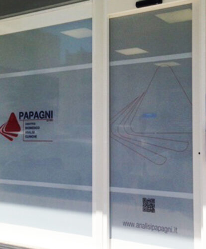 Porta scorrevole per Laboratorio analisi