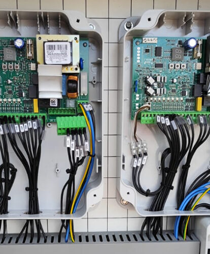 Quadro cablato per dissuasori